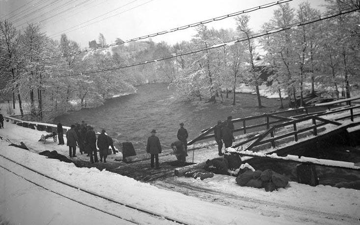 Snö på västkusten - och en och annan orkan