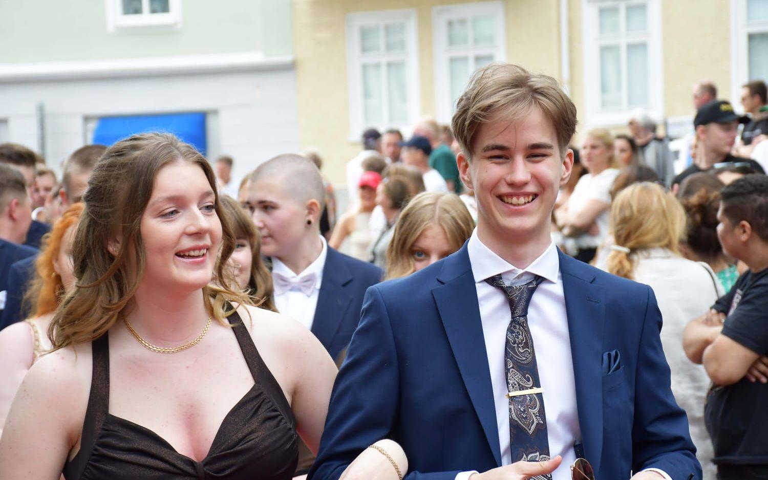 Nationaldagen firades med röda mattan och studentbal på Kulturhuset Skagerack. Foto: Thomas Bennelind