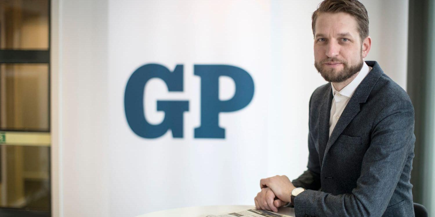 GP:s chefredaktör Christofer Ahlqvist.