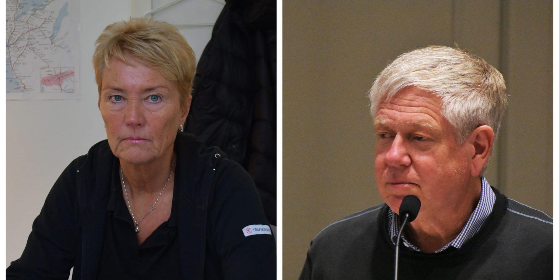 Rose-Marie Fagerberg är en av KD-politikerna i Strömstad som replikerar till Bengt Bivrin (MP).