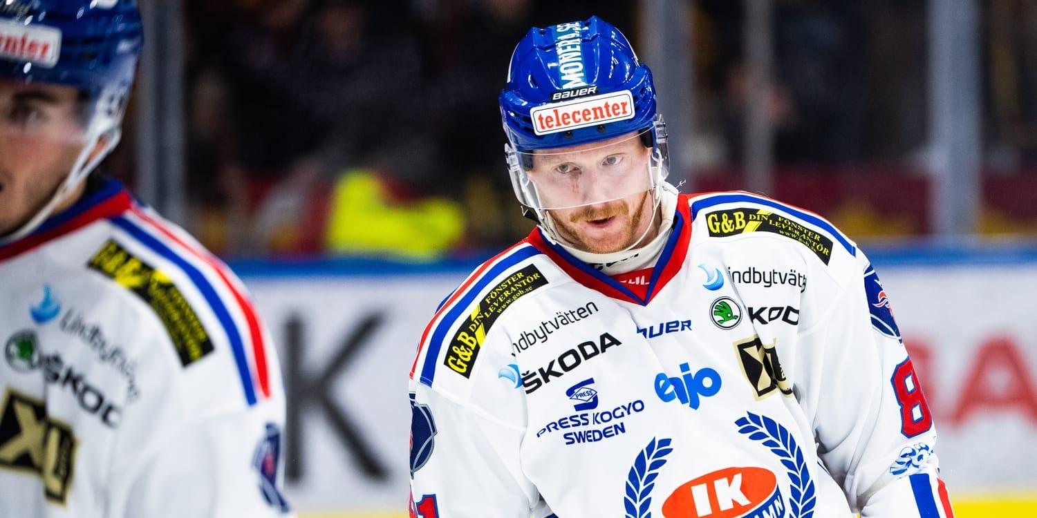 Alexander Reichenberg blev 31 år gammal. Här under en match med Oskarshamn.