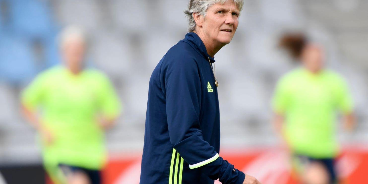 Pia Sundhage. Arkivbild