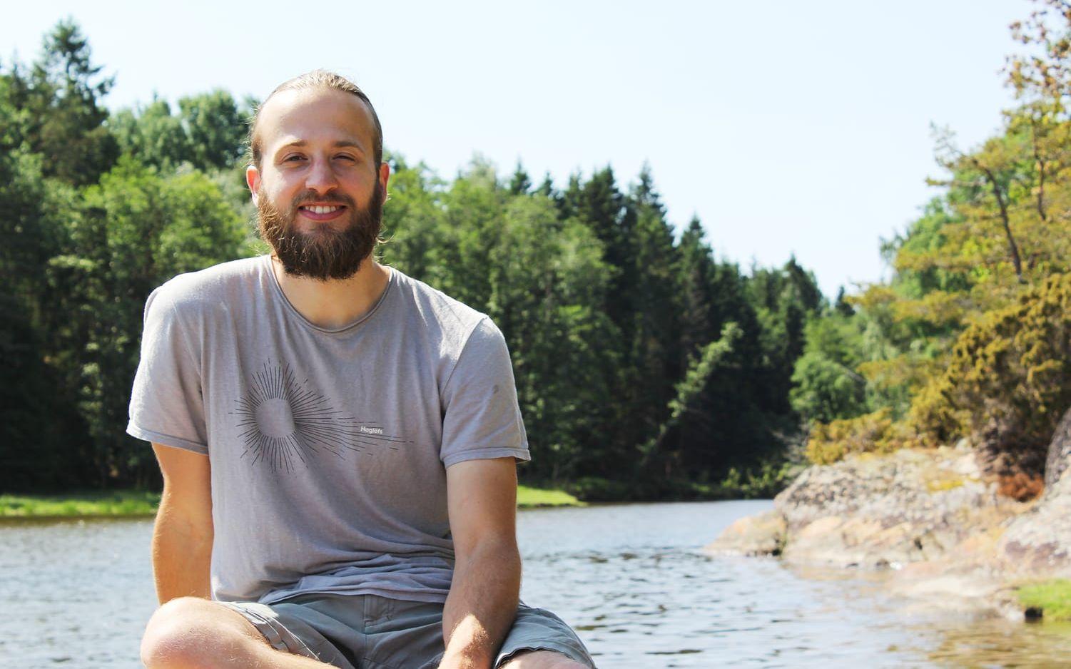 Youk Greeve, doktorand i marinbiologi vid Göteborgs universitet.