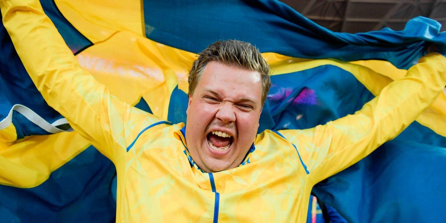 Daniel Ståhl tog VM-silver.