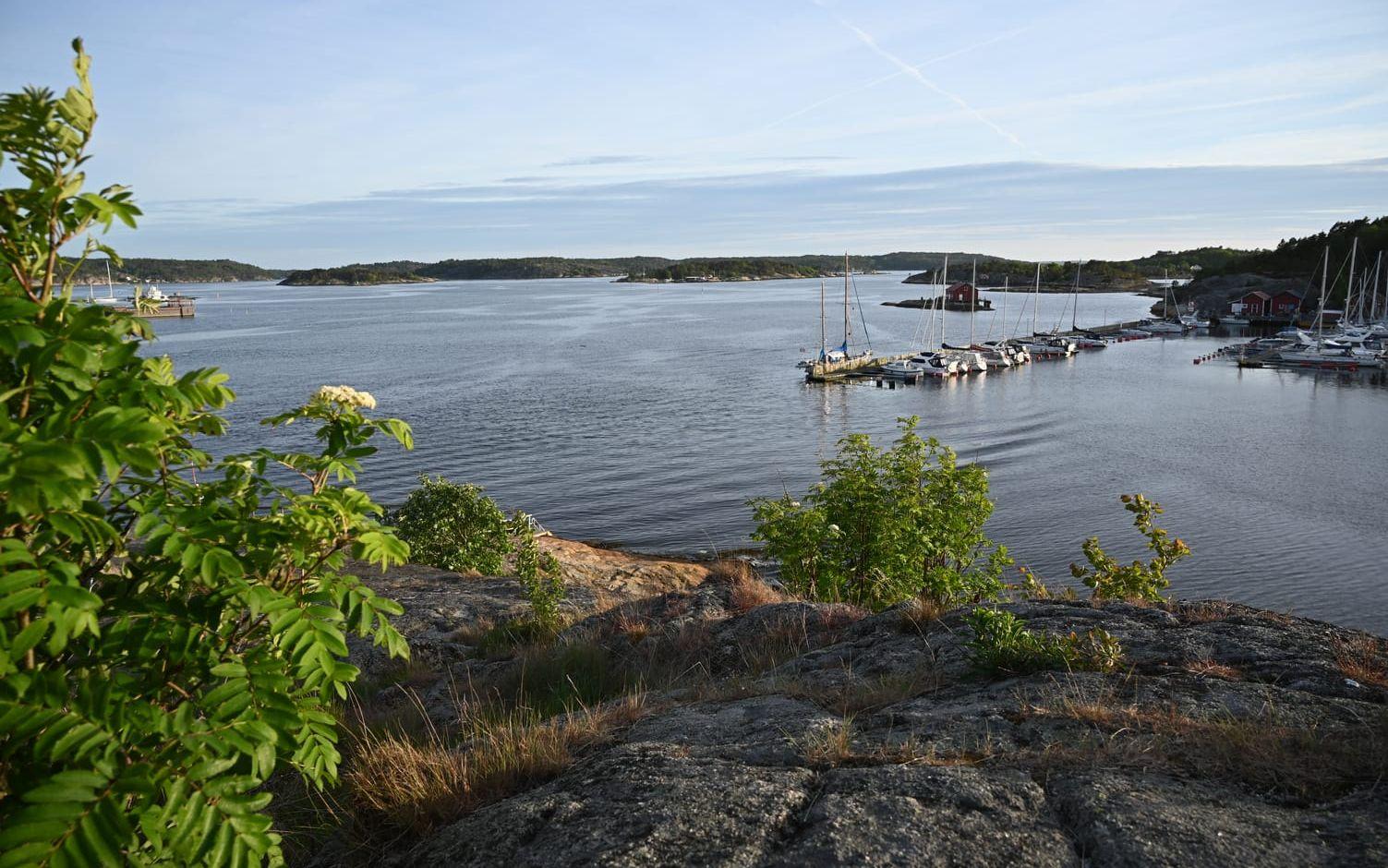 Röudden, med utsikt över Nötholmen.