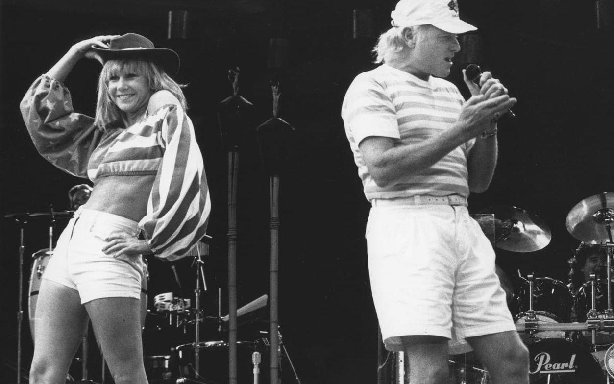 1991. Beach Boys drog på sig kortbrallorna och återinvigde Ullevi som konsertearena.