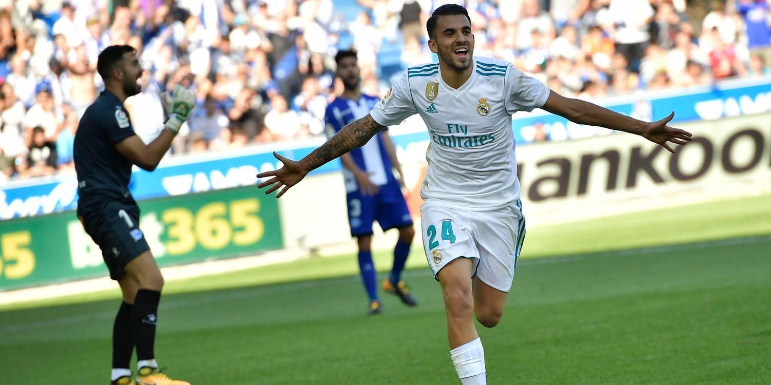 Dani Ceballos blev stor matchhjälte för sitt Real Madrid.