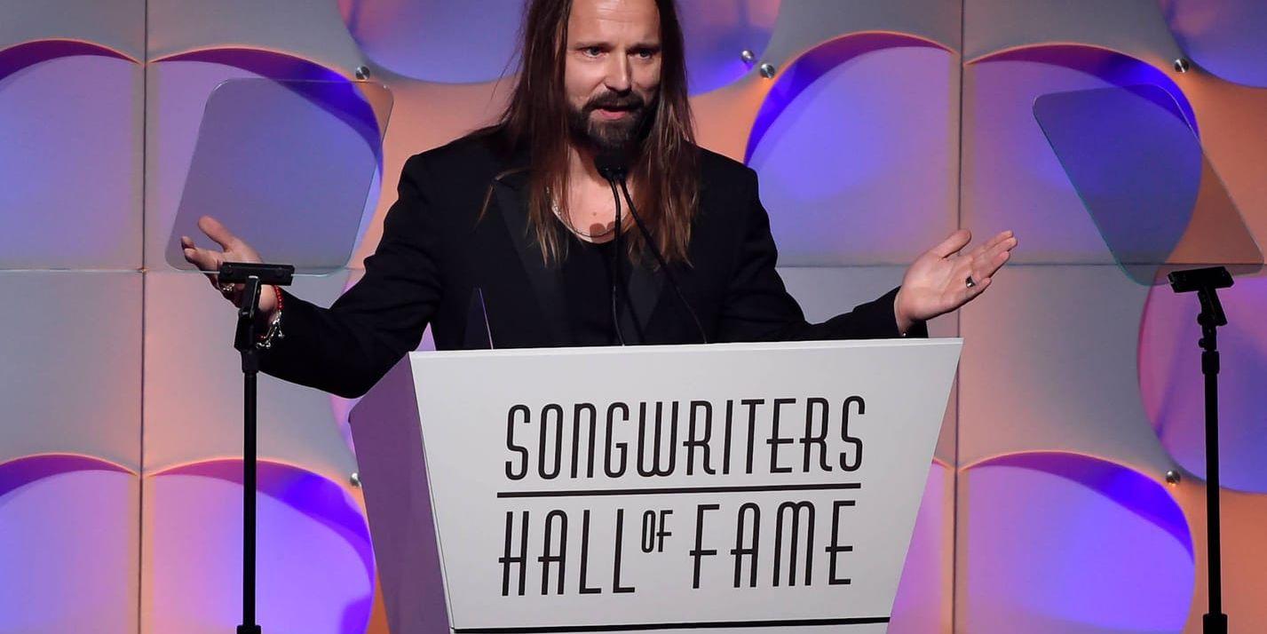 Max Martin kan vinna pris för "Trolls"-låten "Can't stop the feeling". Arkivbild.