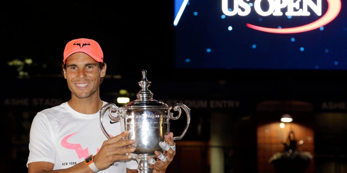 Rafael Nadal vann i helgen US Open efter finalseger mot Kevin Anderson. Nu uttalar han sig kritiskt mot kommande självständighetsomröstning i Katalonien.