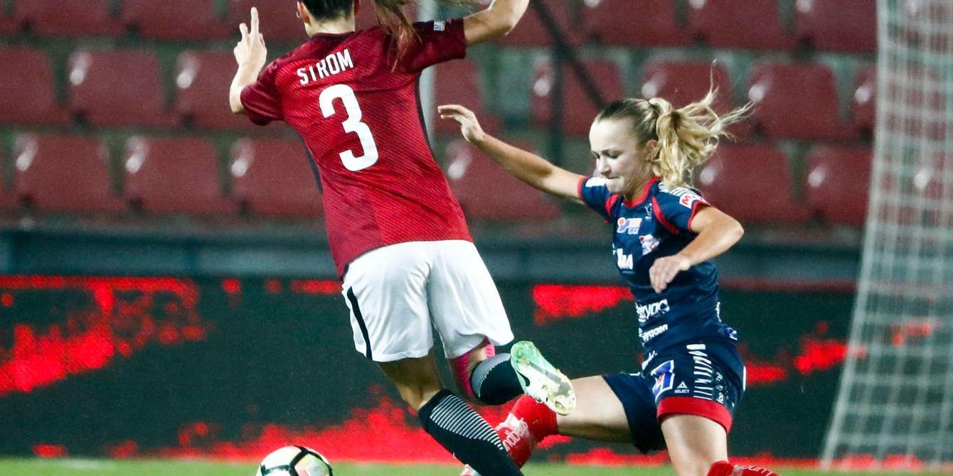 Tove Almqvist och hennes Linköping besegrade Sparta Prag på vägen till kvartsfinal. Väl där får de nu möta Manchester City. Arkivbild.